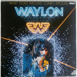 Waylon Jennings What Goes Around Comes Around Vinyl LP USED