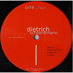 Dietrich Schoenemann One.Four. VINYL 12" USED