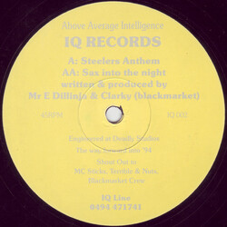 Mr. E (6) / Dillinja / Clarky Steelers Anthem / Sax Into The Night VINYL 12" USED