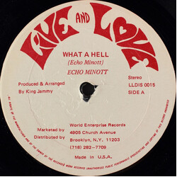 Echo Minott What A Hell Vinyl 12" USED