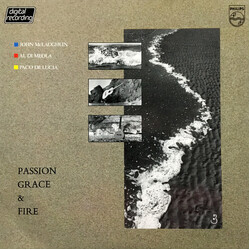 John McLaughlin / Al Di Meola / Paco De Lucía Passion, Grace & Fire Vinyl LP USED