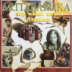 Mutabaruka Any Which Way...Freedom Vinyl LP USED