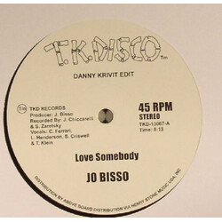 Jo Bisso / Amant Love Somebody (Danny Krivit Edit) / Hazy Shades Of Love (Danny Krivit Edit) USED VINYL 12INCH 45 RPM