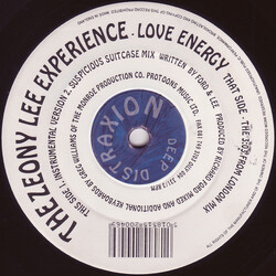The Zeony Lee Experience Love Energy VINYL 12" USED
