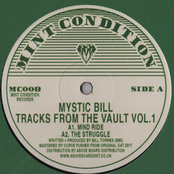 Mystic Bill Tracks From The Vault Vol. 1 USED VINYL 12INCH REISSUE