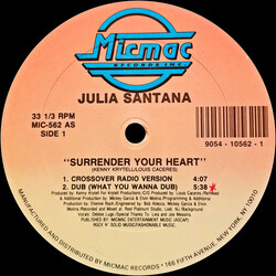 Julia Santana Surrender Your Heart VINYL 12" USED