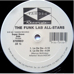 The Funk Lab All-Stars La Da Da VINYL 12" USED