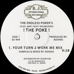 The Endless Poker's ! The Poke ! USED VINYL 12INCH 33 S RPM REISSUE REMASTERED