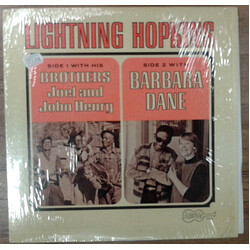 Lightnin' Hopkins Lightning Hopkins With His Brothers Joel And John Henry And With Barbara Dane Vinyl LP USED