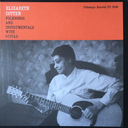 Elizabeth Cotten Folksongs And Instrumentals With Guitar Vinyl LP USED