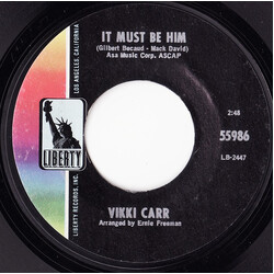 Vikki Carr It Must Be Him VINYL 7" USED