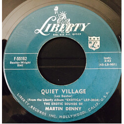 Martin Denny Quiet Village / Llama Serenade USED VINYL 7INCH 45 RPM SINGLE
