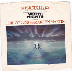 Phil Collins / Marilyn Martin Separate Lives (Love Theme From White Nights) USED VINYL 7INCH 45 RPM STEREO