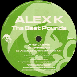Alex K Tha Beat Pounds USED VINYL 12INCH