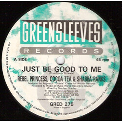 Rebel Princess / Cocoa Tea / Shabba Ranks Just Be Good To Me USED VINYL 12INCH 45 RPM