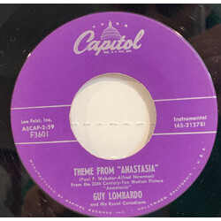 Guy Lombardo And His Royal Canadians Theme From "Anastasia" / If It Hadn't Been For You USED VINYL 7INCH 45 RPM