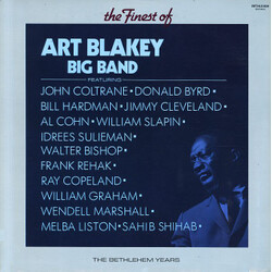 Art Blakey's Big Band The Finest Of Art Blakey Big Band: The Bethlehem Years Vinyl LP USED