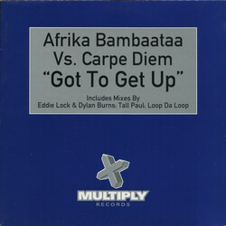 Afrika Bambaataa / Carpe Diem Got To Get Up USED VINYL 12INCH 33 S RPM SINGLE