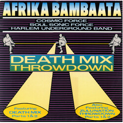 Afrika Bambaataa Death Mix Throwdown VINYL 12" USED