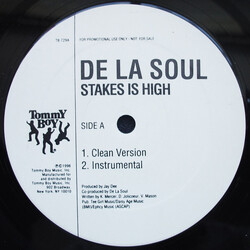 De La Soul Stakes Is High USED VINYL 12INCH 33 S RPM PROMO