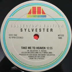 Sylvester Take Me To Heaven (Ian Levine Remix) / Sex (Ian Levine Remix) USED VINYL 12INCH 45 RPM STEREO