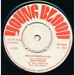 Don Fardon Indian Reservation Vinyl 7" USED