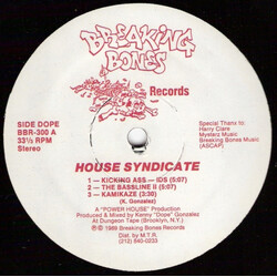 House Syndicate Kicking Ass - IDS USED VINYL 12INCH 33 S RPM STEREO