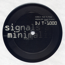 DJ T-1000 Signals And Minimalism Vinyl 12" USED