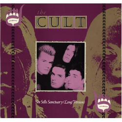 The Cult She Sells Sanctuary (Long Version) USED VINYL 12INCH 45 RPM SINGLE STEREO