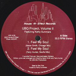 UBQ Project / Kathy Summers Volume II USED VINYL 12INCH 33 S RPM