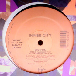 Inner City Big Fun USED VINYL 12INCH REPRESS 33 S RPM