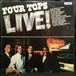 Four Tops Live! Vinyl LP USED