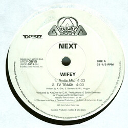 Next (2) Wifey USED VINYL 12INCH 33 S RPM PROMO