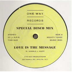 Brooklyn Express Love Is The Message USED VINYL 12INCH 33 S RPM STEREO