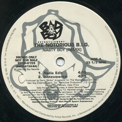 Notorious B.I.G. Nasty Boy (Remix) VINYL 12" USED