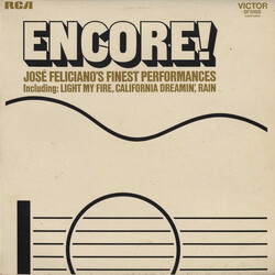 José Feliciano Encore! José Feliciano's Finest Performances Vinyl LP USED