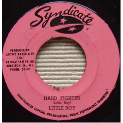 Little Roy Hard Fighter USED VINYL 7INCH 45 RPM SINGLE STEREO