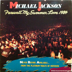 Michael Jackson Farewell My Summer Love 1984 Vinyl LP USED