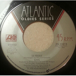 Chic Le Freak / I Want Your Love VINYL 7" USED