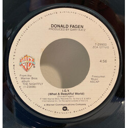 Donald Fagen I.G.Y. USED VINYL 7INCH 45 RPM SINGLE