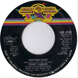 First Choice Doctor Love USED VINYL 7INCH 45 RPM STYRENE