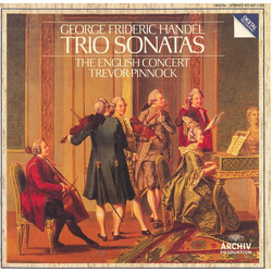 Georg Friedrich Händel / English Concert / Trevor Pinnock Trio Sonatas Vinyl LP USED