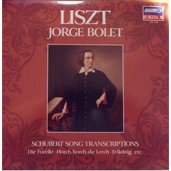 Franz Liszt / Jorge Bolet Schubert Song Transcriptions Vinyl LP USED