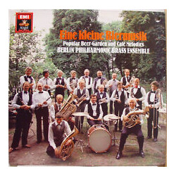 Blasorchester der Berliner Philharmoniker Eine Kleine Biermusik Vinyl LP USED