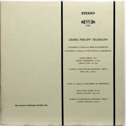 Georg Philipp Telemann / Alfred Hertel / Helmut Riessberger / Gernot Kury / Dr. Kurt List / Hans Maria Kneihs / Hilde Langfort / Zlatko Topolski / Ton