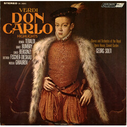 Giuseppe Verdi Don Carlo Highlights Vinyl LP USED