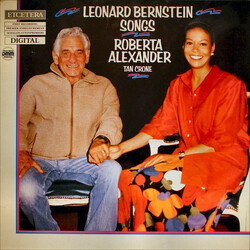 Leonard Bernstein / Roberta Alexander / Tan Crone Songs Vinyl LP USED