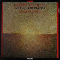 Giuseppe Martucci / Giorgio Cozzolino Music For Piano Vinyl LP USED