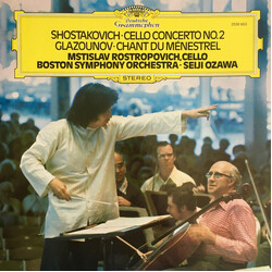 Dmitri Shostakovich / Alexander Glazunov / Mstislav Rostropovich / Boston Symphony Orchestra / Seiji Ozawa Shostakovich Cello Concerto No.2 - Glazouno