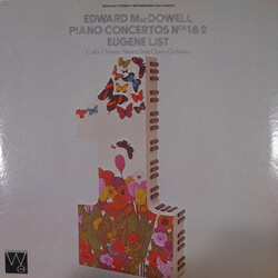 Edward MacDowell / Eugene List / Orchester Der Wiener Staatsoper / Carlos Chávez Piano Concertos Nos. 1 & 2 Vinyl LP USED